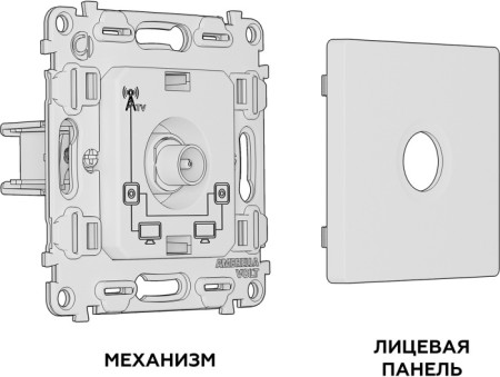 Розетка QUANT MA133030