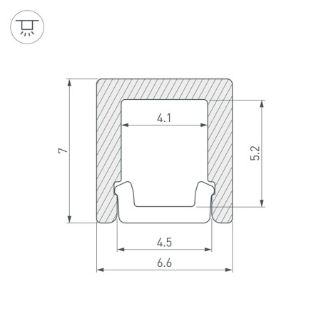 Профиль Arlight 036398