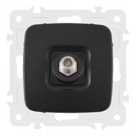 Розетка Arte Milano 205.42-1.black