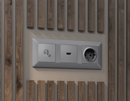 Розетка Ambrella Volt MA513005