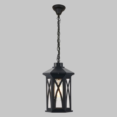 Светильник уличный подвесной E27 60W Черный 220V IP43 IL.0016.0002-P-BK