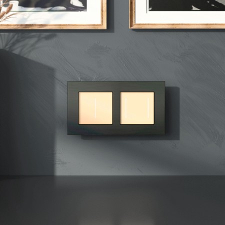 Рамка AluMax черный алюминий W0023508