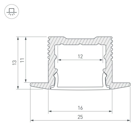 Профиль Arlight 036040