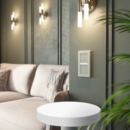 Выключатель Встраиваемые механизмы дымчатый W4523641