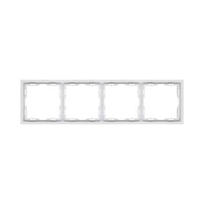 Рамка 4-постовая, белый глянцевый Kollinger Eclipse EC4WG