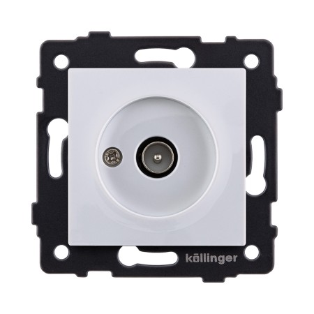 Розетка TV (папа), белый Kollinger REA-007WH для Aspekt, Eleganz, Reflex