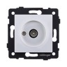 Розетка TV (папа), белый Kollinger REA-007WH для Aspekt, Eleganz, Reflex