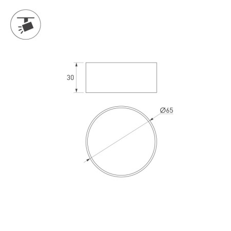 Кольцо Arlight 057156
