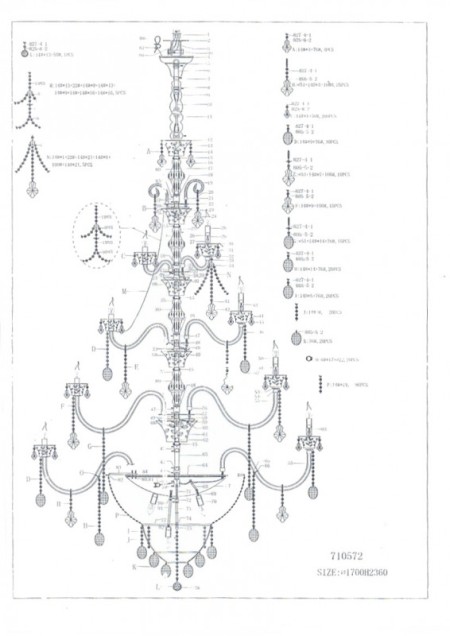 Подвесная люстра Lightstar 710572
