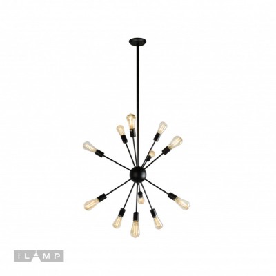 Подвесная люстра iLamp Loft209-12B
