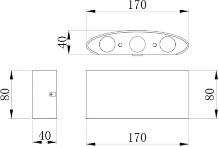 Архитектурная подсветка Strato O417WL-L6W3K