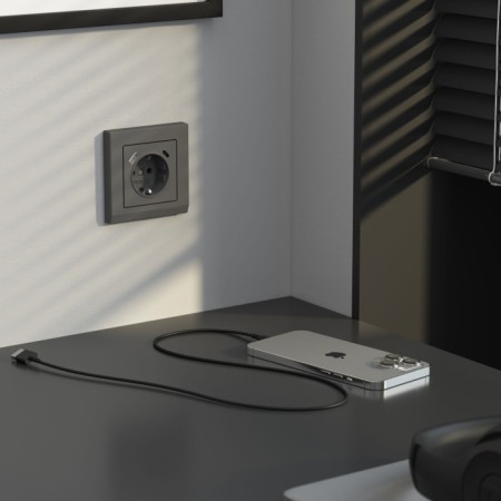 Рамка Stark графит матовый W0011864