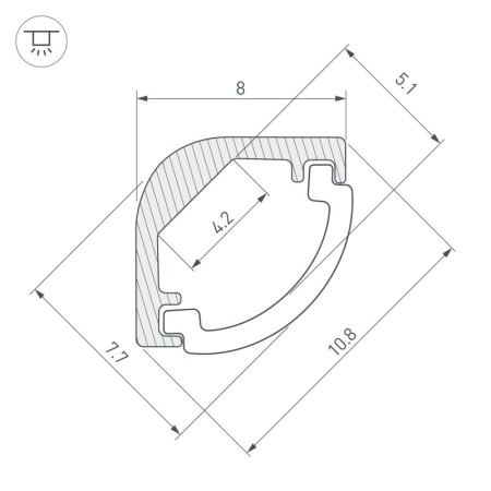 Профиль Arlight 036323