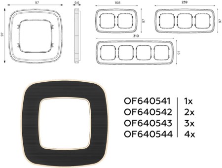 Рамка OMEGA OF640541