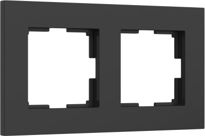 Рамка Slab черный софт W0022908