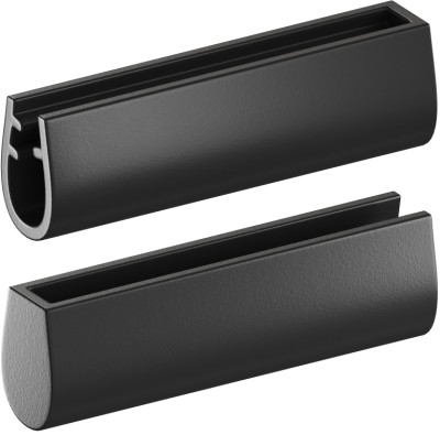 Накладное крепление гибкого трека-ремня BELTY BASE TR5520-BK