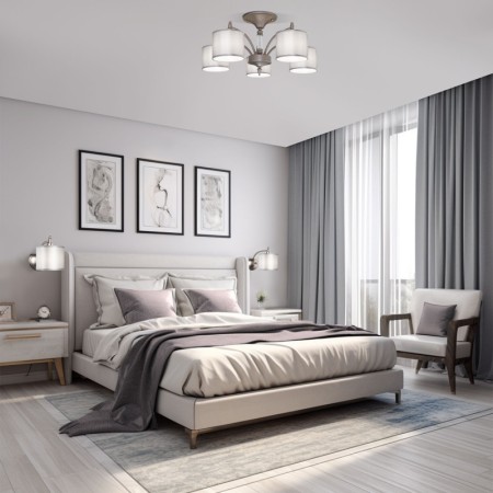 Бра Eurosvet 60080/1 сатин-никель