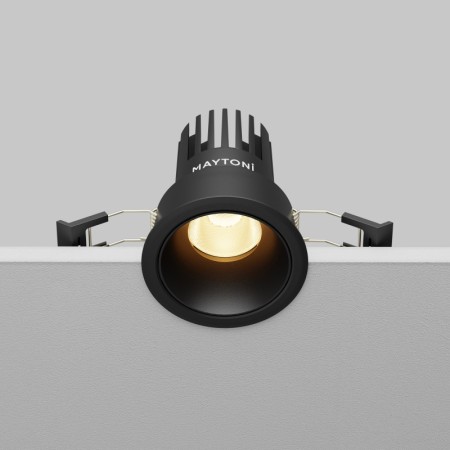 Встраиваемый светильник Maytoni Technical DL115-10W-2.7K-B