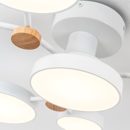 Люстра на штанге LED4U L3201-700 WT