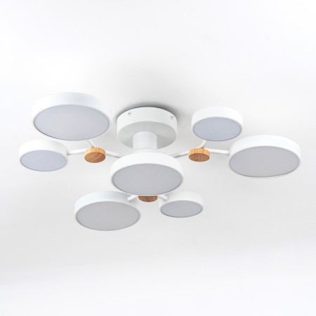 Люстра на штанге LED4U L3201-700 WT