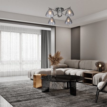 Накладная люстра Escada 659/4PL Black