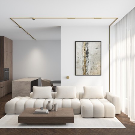 Трековый светильник SHINE GRILL DK5772-SB