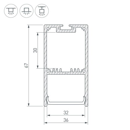 Профиль Arlight 036303