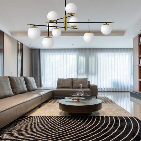 Потолочная люстра Nostalgia MOD048PL-09G