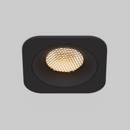 Встраиваемый светильник Elektrostandard 15276/LED 10W 3000K черный