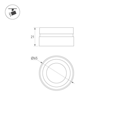 Кольцо Arlight 057119