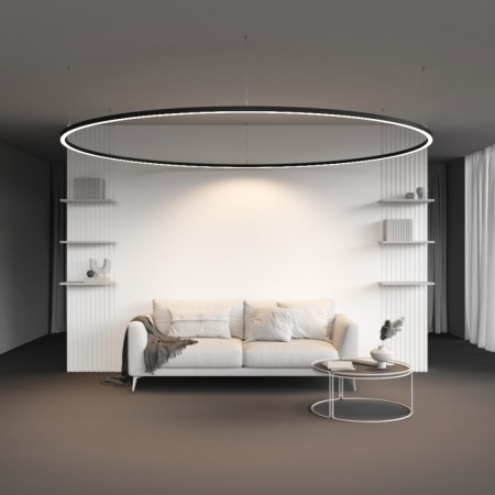 Профиль Maytoni Technical ALM-3535R-B-D-45°-3M