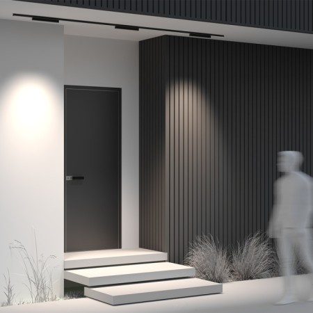 Трековый светильник Points O-TR02-2-S-18WB4K