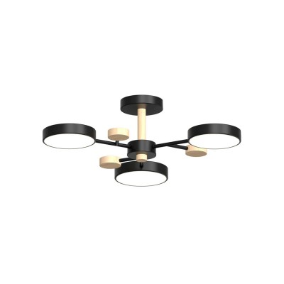 Люстра на штанге LED4U L3203-620 BK