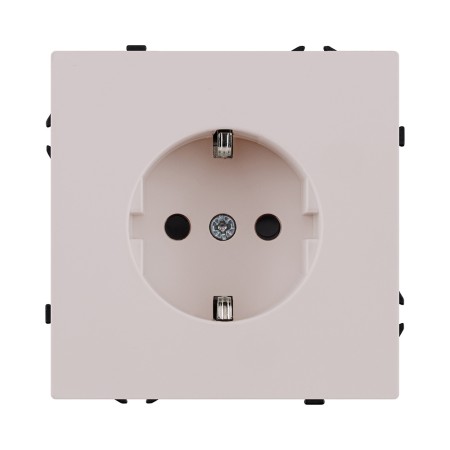 Розетка штепсельная SCHUKO 16A/250 В, кашемир матовый Kollinger Eclipse EC-014CM