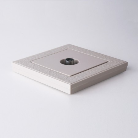 Розетка Встраиваемые механизмы слоновая кость W1183003