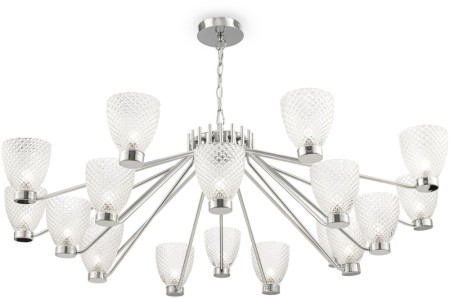 Подвесная люстра Ralar MOD068PL-18CH