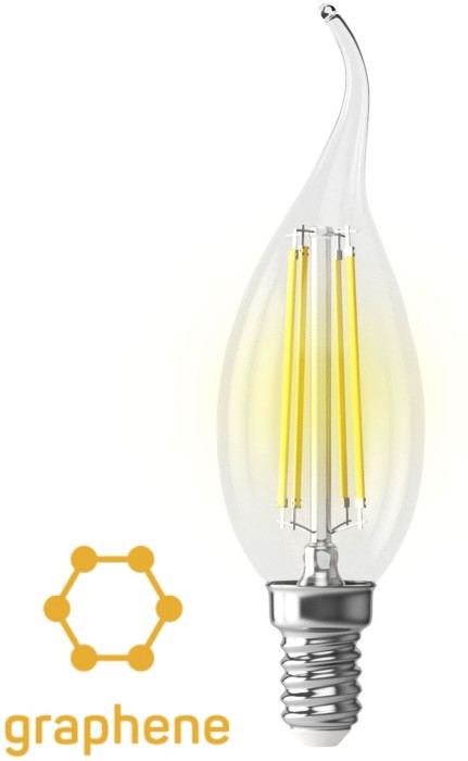 Лампочка светодиодная Candle wind 9W Graphene 7132