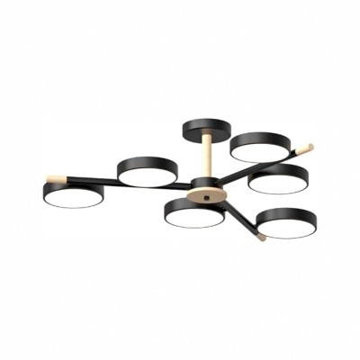 Люстра на штанге LED4U L3208-800 BK