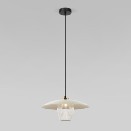 Подвесной светильник Eurosvet 50259/1 белый/прозрачный