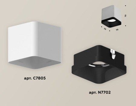 Точечный светильник Techno XS7805002