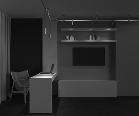 Светильник на шине Maytoni Technical TR157-1-12W4K-BS