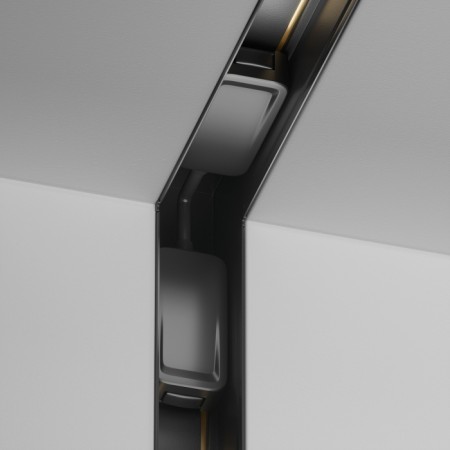 Соединитель угловой Accessories for tracks Radity TRA084CT-12B