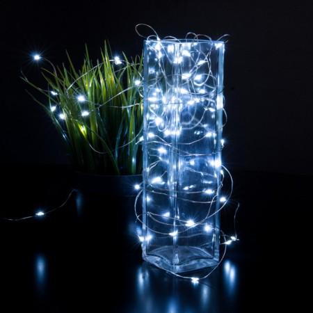 Светодиодная нить Eurosvet 400-007 белый 5м IP20