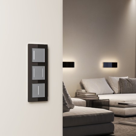 Выключатель Встраиваемые механизмы серебряные W4513006