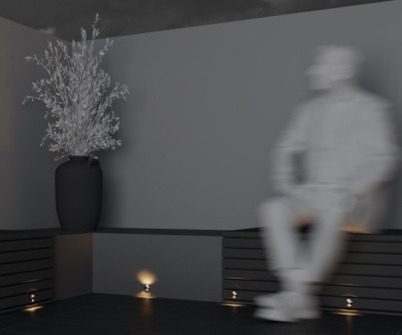 Встраиваемый светильник уличный Flash O044DL-L1S3K