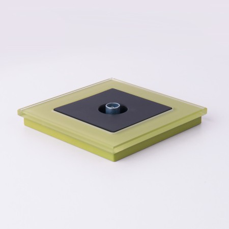 Розетка Встраиваемые механизмы черные матовый W1183008