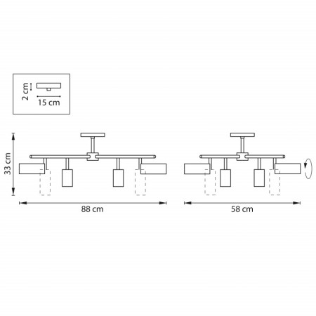 Люстра на штанге Lightstar LR728374874