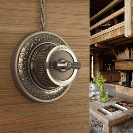 Переключатель Накладные ретро механизмы Ретро бронзовые W5712012