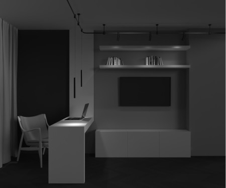 Светильник на шине Maytoni Technical TR155-1-5W3K-B