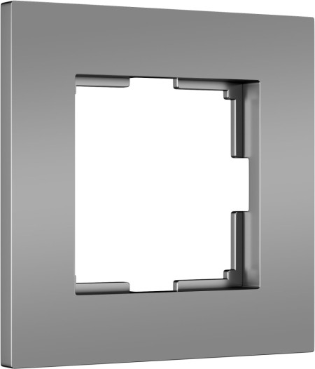 Рамка Slab серебро софт W0012965